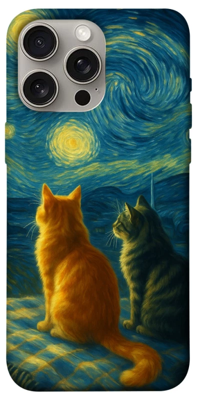 Чехол Cats under the stars фото 1 из 1