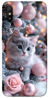 Чохол на Xiaomi Redmi 9A Christmas Kitty фото 1 з 1