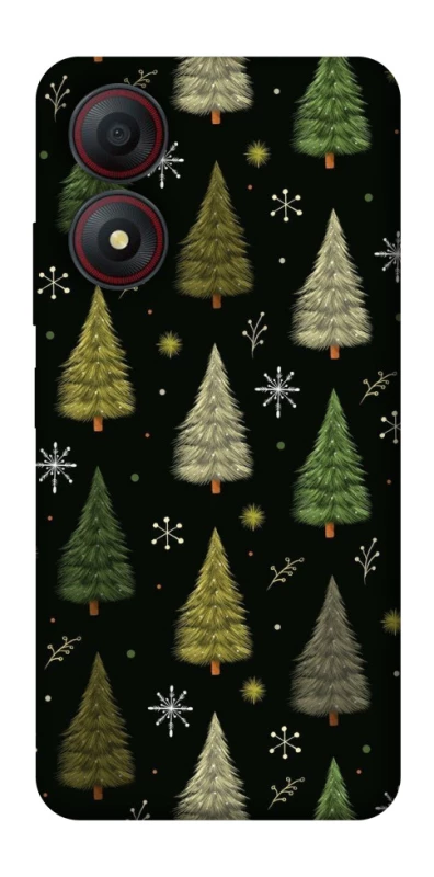 Чехол на ZTE Blade A34 4G Новогодний v42 фото 1 из 1