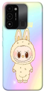 Чехол на TECNO Spark 8C Fluffy Rainbow Labubu фото 1 из 1