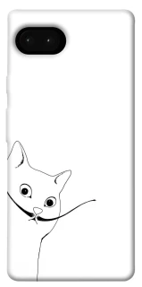 Чохол на Google Pixel 7a Кіт Дали фото 1 з 1