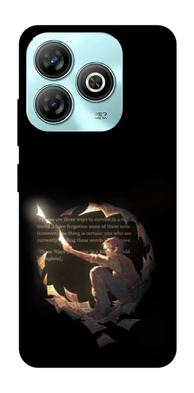 Чохол на ZTE Blade A75 4G Omniscient Reader's v2 фото 1 з 1