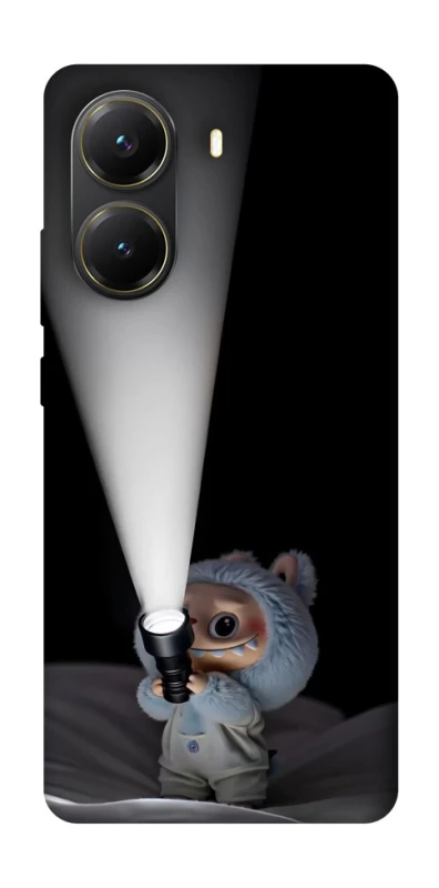 Чохол на Xiaomi Poco X7 Pro Labubu with flashlight ver.3 фото 1 з 1