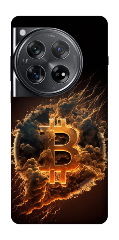 Чохол на OnePlus 12 Smoky Bitcoin фото 1 з 1