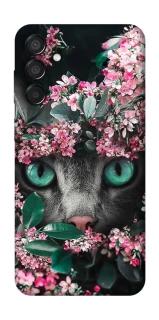 Чохол на Samsung Galaxy M15 5G Кіт в квітах фото 1 з 1