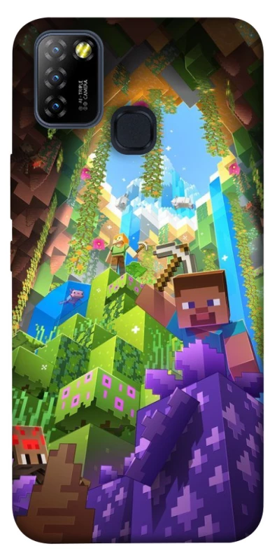 Чохол на Infinix Hot 10 Lite Minecraft forever фото 1 з 1