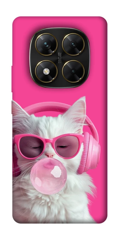 Чохол на Xiaomi Poco X7 Pink kitty фото 1 з 1