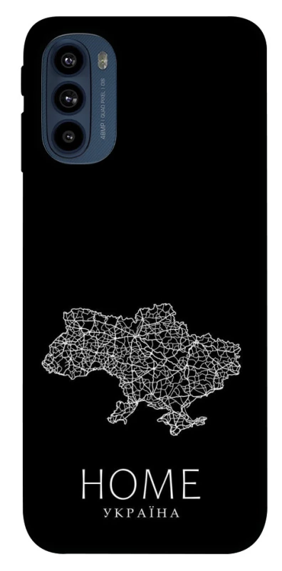 Чохол на Motorola Moto G41 Ukraine black map фото 1 з 1