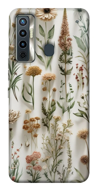 Чохол на TECNO Camon 17 Floral design ver.2 фото 1 з 1