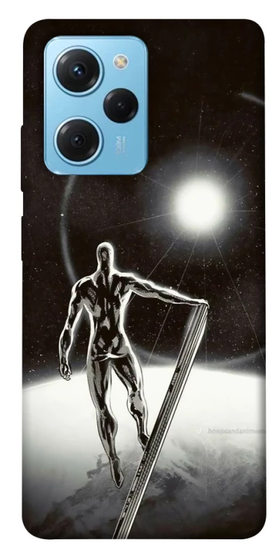 Чохол на Xiaomi Poco X5 Pro 5G Срібний серфер фото 1 з 1