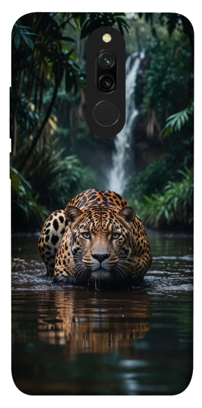 Чохол на Xiaomi Redmi 8 Leopard in water фото 1 з 1