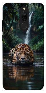 Чехол на Xiaomi Redmi 8 Leopard in water фото 1 из 1