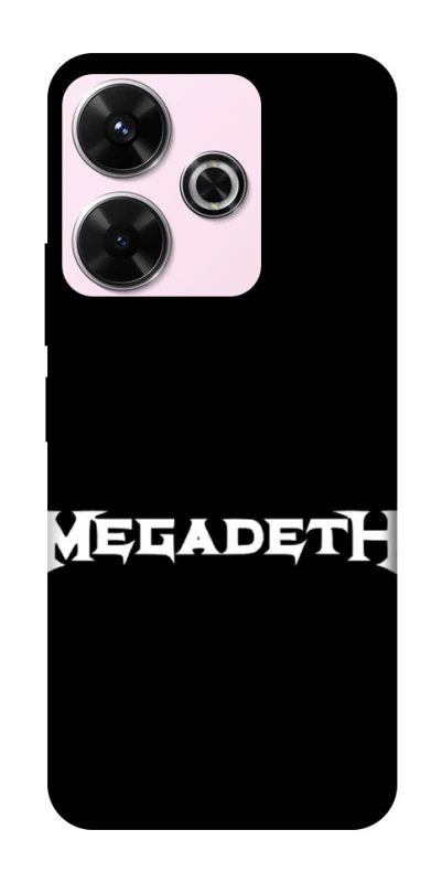 Чохол на Xiaomi Poco M6 4G Megadeth logo фото 1 з 1