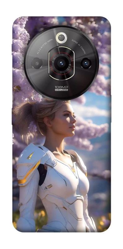 Чохол на ZTE Nubia Focus Pro Cyber space girl ver.1 фото 1 з 1