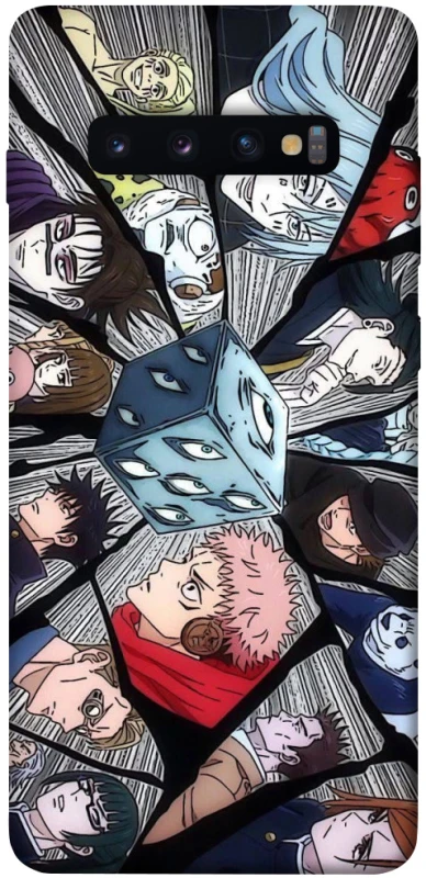 Чехол на Samsung Galaxy S10+ jujutsu kaisen v4 фото 1 из 1