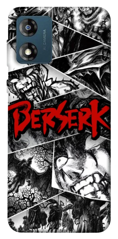 Чохол на Motorola Moto E13 Berserk collage ver.2 фото 1 з 1