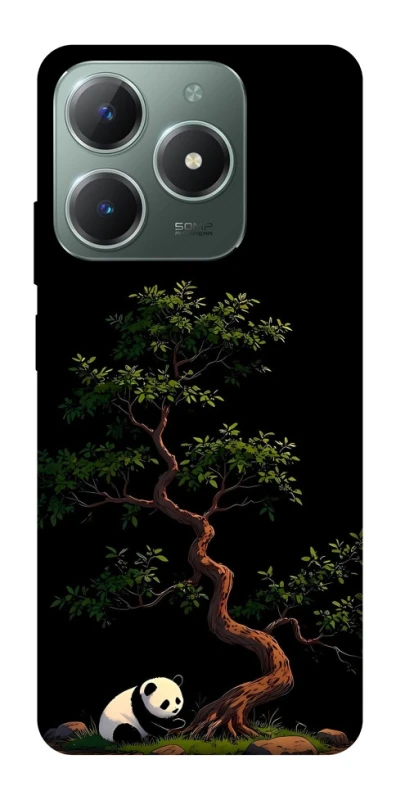 Чехол на Realme C61 Panda and tree фото 1 из 1
