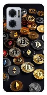Чохол на Xiaomi Redmi Note 11E Many coins фото 1 Чохол на Xiaomi Redmi Note 11E Many coins фото 1 з 1