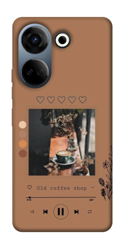 Чохол на TECNO Camon 20 Pro (CK7n) Coffee player фото 1 з 1
