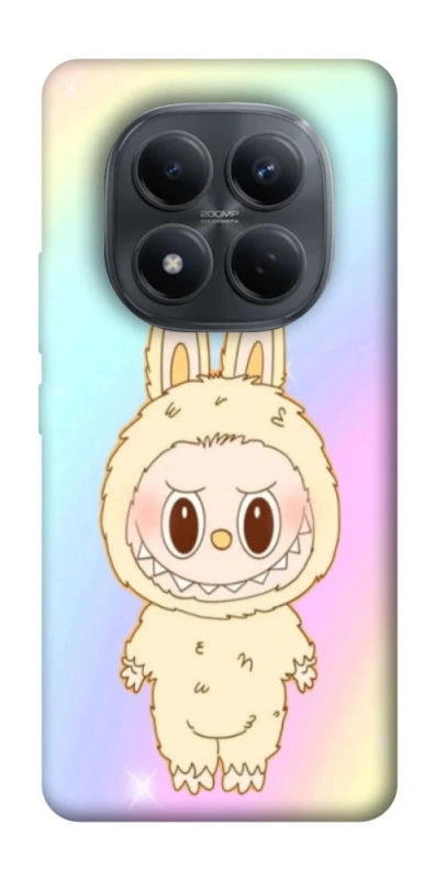 Чохол на Xiaomi Redmi Note 15 Pro 4G Fluffy Rainbow Labubu фото 1 з 1