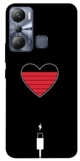 Чехол на Infinix Hot 20i Charge your heart фото 1 из 1