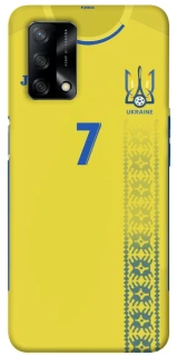 Чохол на Oppo A74 4G UA-Football ver.3 фото 1 з 1