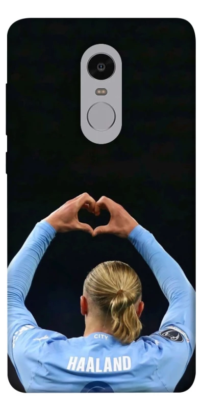 Чехол на Xiaomi Redmi Note 4X / Note 4 (Snapdragon) Erling Haaland V2 фото 1 из 1