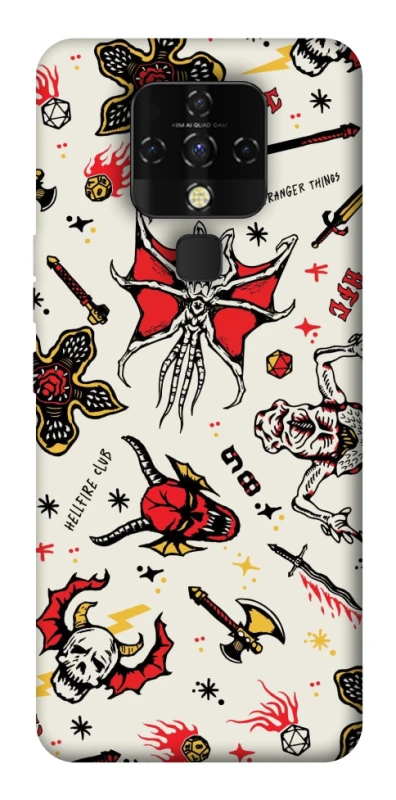 Чехол на TECNO Camon 16 SE Stranger Things ver.2 фото 1 из 1