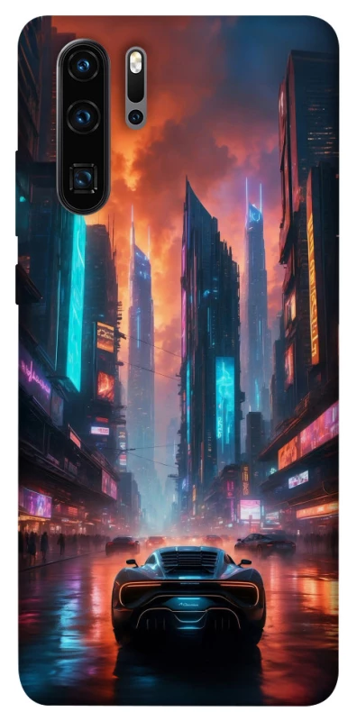 Чехол на Huawei P30 Pro Cyber city фото 1 из 1