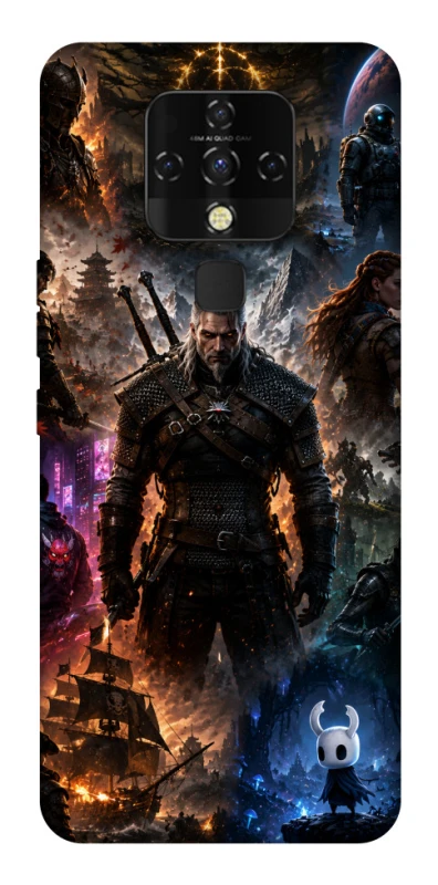 Чохол на TECNO Camon 16 SE My Games ver.2 фото 1 з 1
