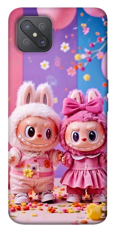 Чохол на Oppo A92s Labubu twins ver.2 фото 1 з 1