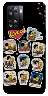 Чохол на Oppo A57s Love is ver.4 фото 1 з 1
