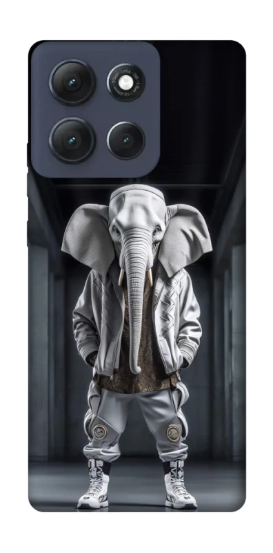 Чохол на Motorola Moto G86 Power Слон v2 фото 1 з 1