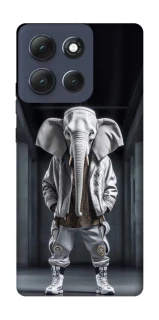 Чохол на Motorola Moto G86 Power Слон v2 фото 1 з 1