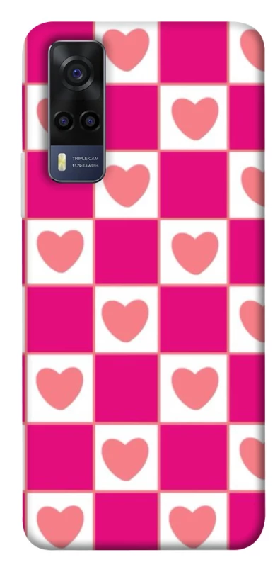 Чохол на Vivo Y53s Chess heart фото 1 з 1