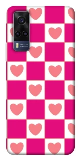 Чохол на Vivo Y53s Chess heart фото 1 з 1