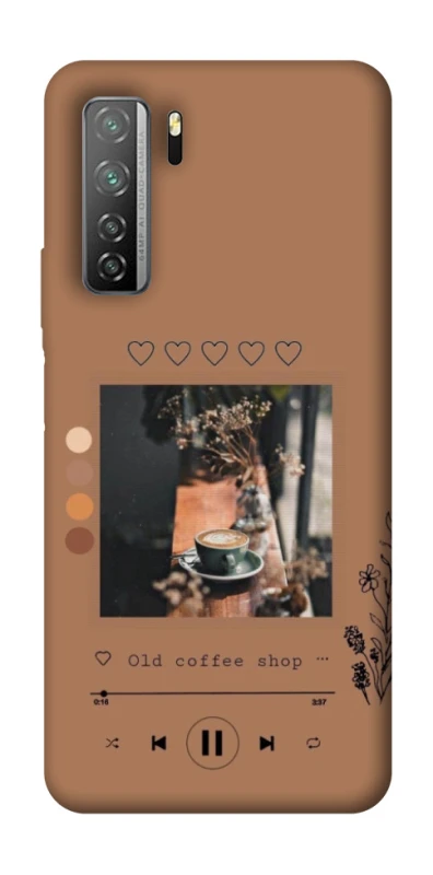 Чохол на Huawei Nova 7 SE Coffee player фото 1 з 1