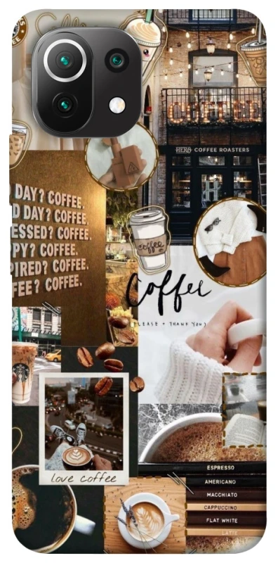 Чохол на Xiaomi Mi 11 Lite Coffee vibes фото 1 з 1