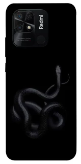 Чохол на Xiaomi Redmi 10C Black snake фото 1 з 1