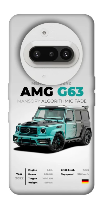 Чохол на Nothing Phone (3a) Mint amg G63 фото 1 з 1