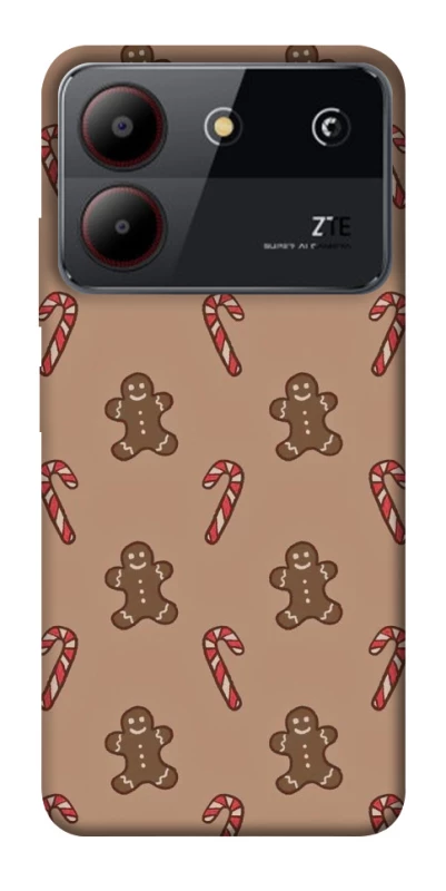 Чохол на ZTE Blade A54 4G Новорічний v9 фото 1 з 1