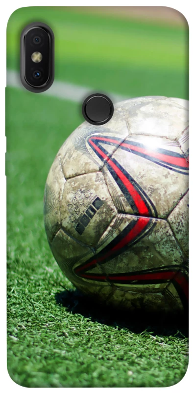 Чохол на Xiaomi Redmi S2 М'яч на газоні фото 1 з 1