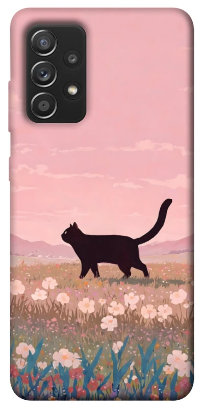 Чохол на Samsung Galaxy A52 4G / A52 5G cat on a field фото 1 з 1