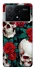 Чохол на Xiaomi Poco X6 skull and rose фото 1 з 1