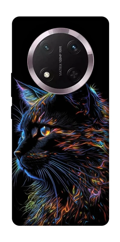 Чохол на Honor X9c Чорний кіт фото 1 з 1