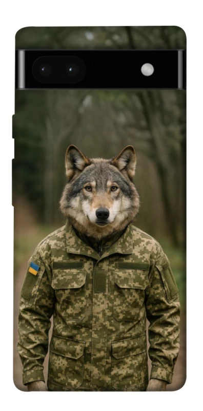 Чехол на Google Pixel 6a Волк защитник фото 1 из 1