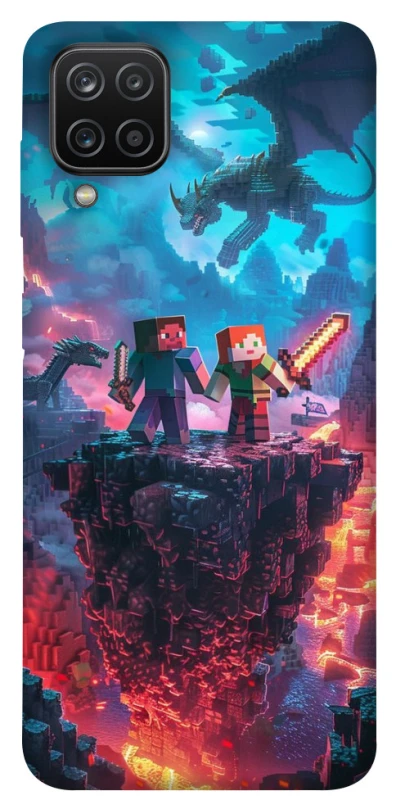 Чехол на Samsung Galaxy A12 Minecraft v3 фото 1 из 1