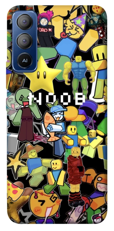 Чехол на TECNO Pop 5 LTE Roblox Noob фото 1 из 1
