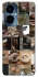 Чохол на TECNO Camon 19 Pro Coffee collage ver.3 фото 1 з 1
