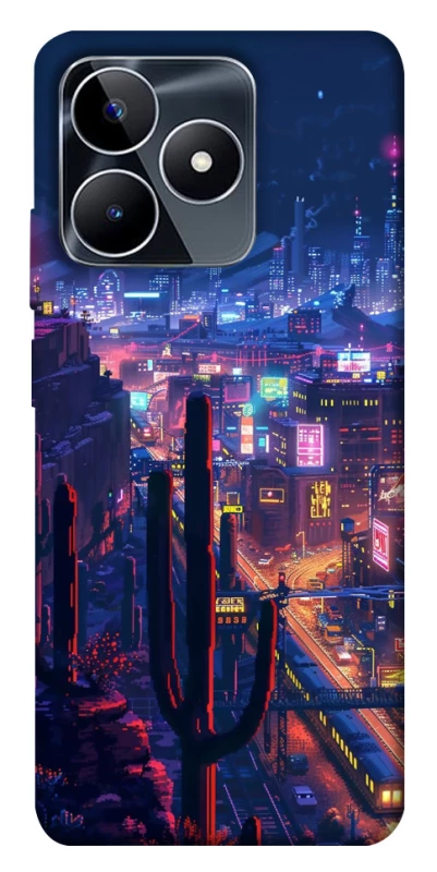 Чохол на Realme C53 Night city фото 1 з 1